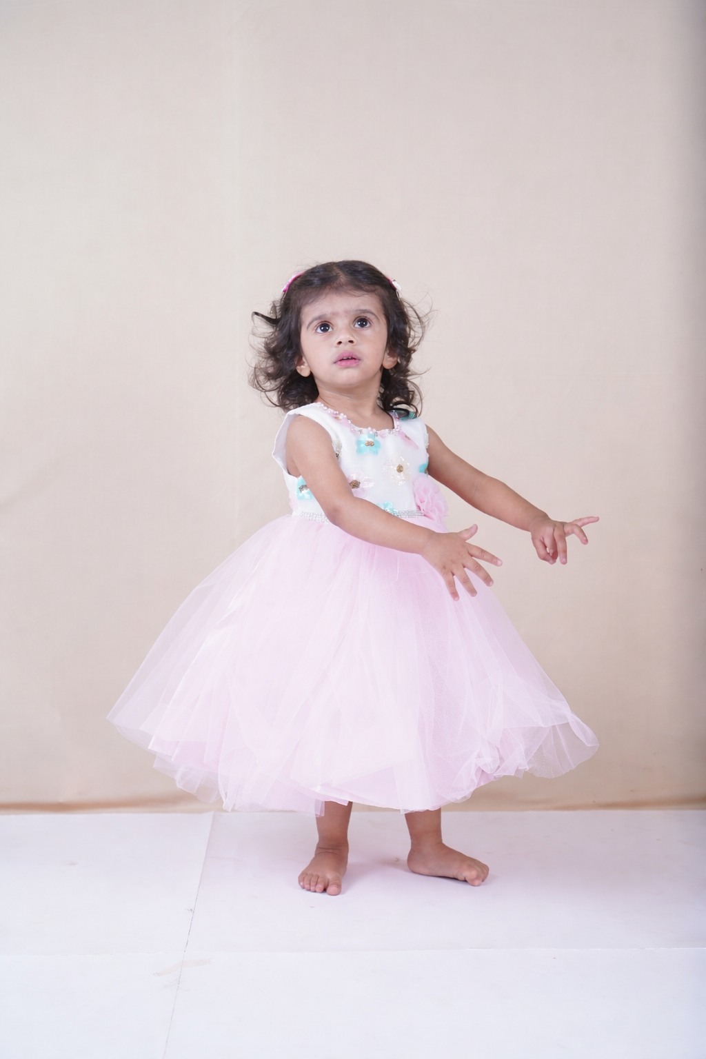 Baby pink birthday dress – Her & little
